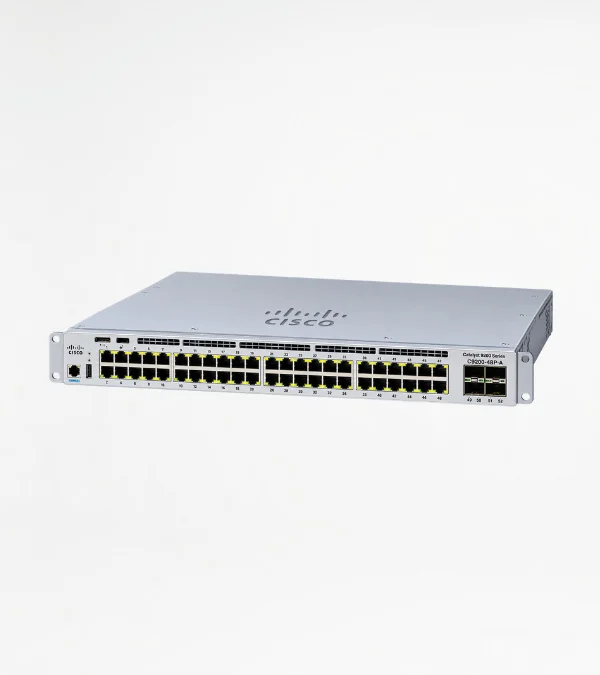 Cisco Catalyst C9200-48P-A 48-Port Gigabit PoE+ Managed Network Switch