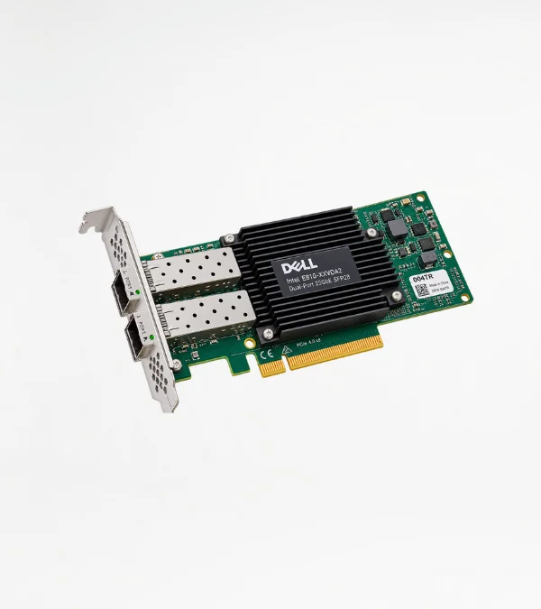 Dell 004TR E810XXVDA2 Dual-Port 25GbE SFP28 PCIe 4.0 x8 Network Adapter
