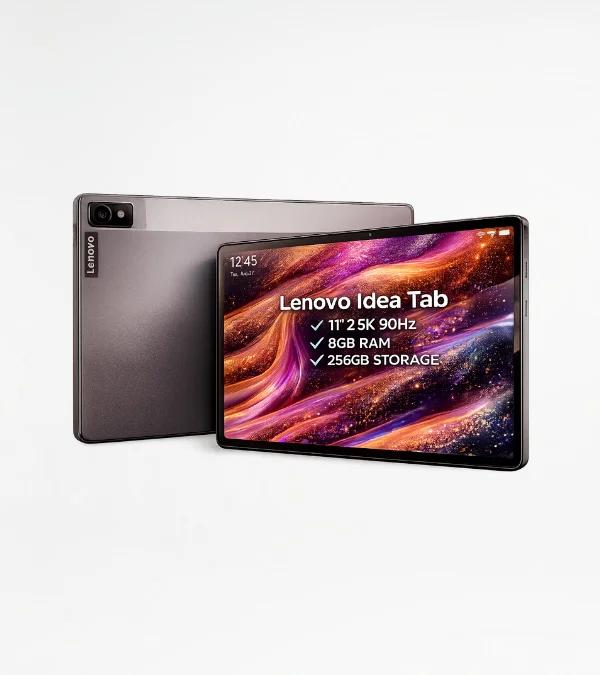 Lenovo Idea Tab 11" 2.5K 90Hz Tablet 8GB RAM 256GB Storage