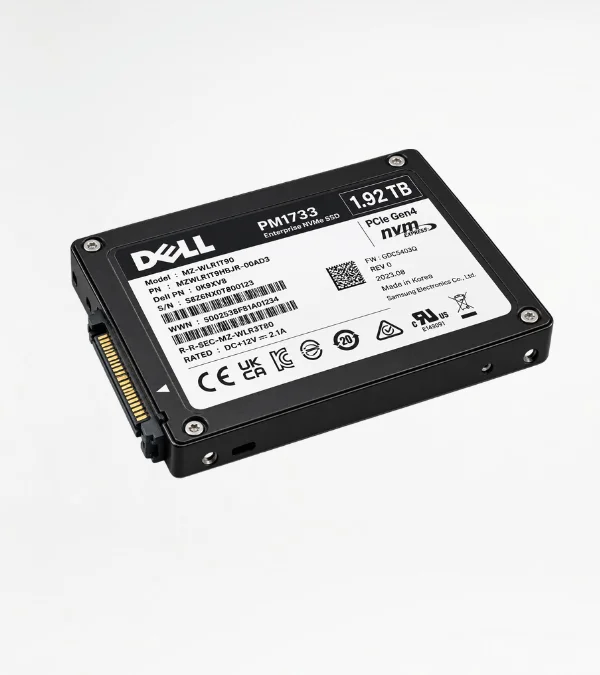 DELL PM1733 1.92TB Enterprise NVMe SSD MZ-WLR1T90 MZWLR1T9HBJR-00AD3 PCIe Gen 4