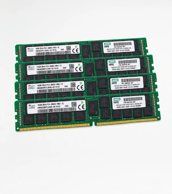 HPE 64GB (4x16GB) DDR4-2666 ECC Registered Server RAM SK hynix