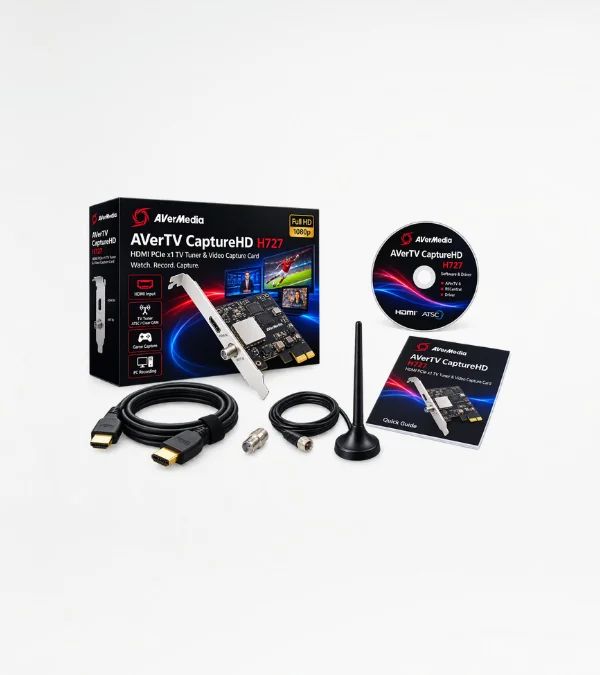 AVerMedia AVerTV CaptureHD H727 HDMI PCIe x1 TV Tuner & Video Capture Card