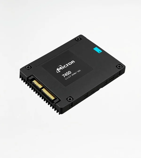 Micron 7450 Max MTFDKCC1T6TFS-1BC1ZABYY 1.6TB U.3 15mm 2.5" PCIe 4.0 NVMe Enterprise SSD