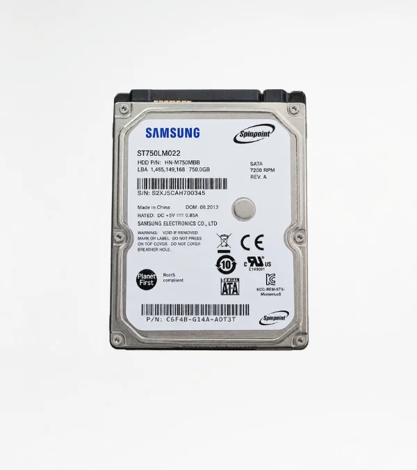 Samsung Spinpoint 750GB 2.5" SATA Laptop Hard Drive HDD ST750LM022