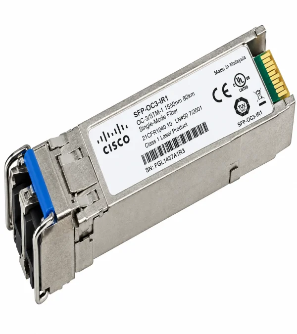 Cisco SFP-OC3-IR1 OC-3/STM-1 Single-Mode Fiber SFP Transceiver