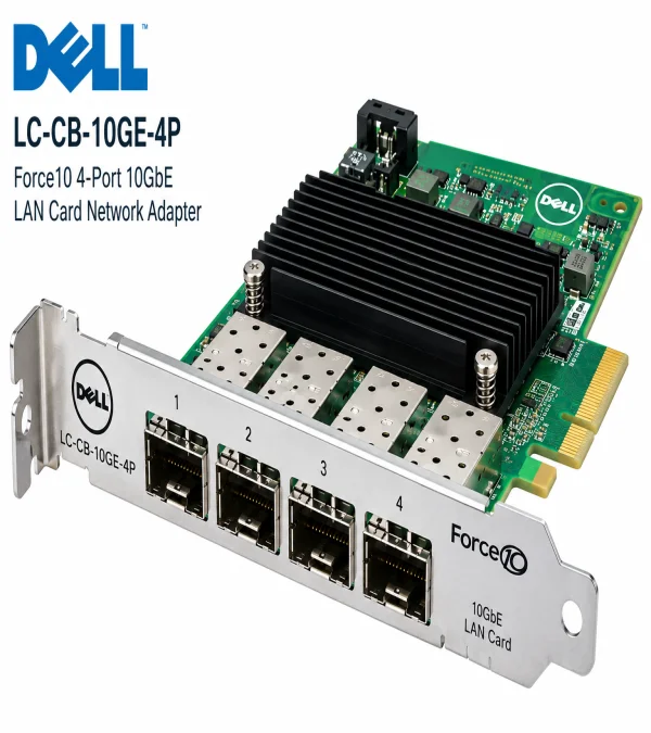 Dell LC-CB-10GE-4P Force10 4-Port 10GbE LAN Card Network Adapter