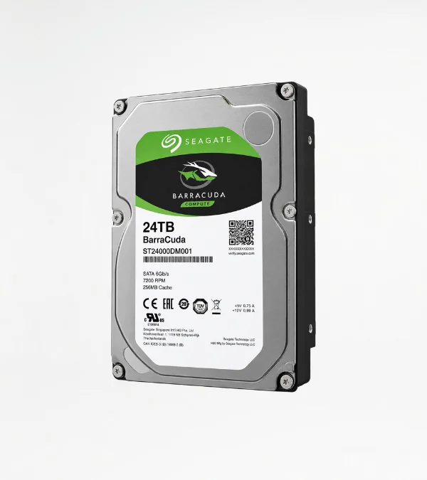Seagate ST24000DM001 24TB 7200RPM Internal Hard Drive