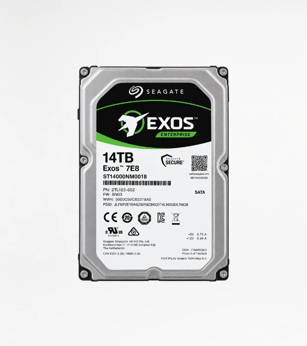 Seagate ST14000NM0018 14TB Enterprise HDD