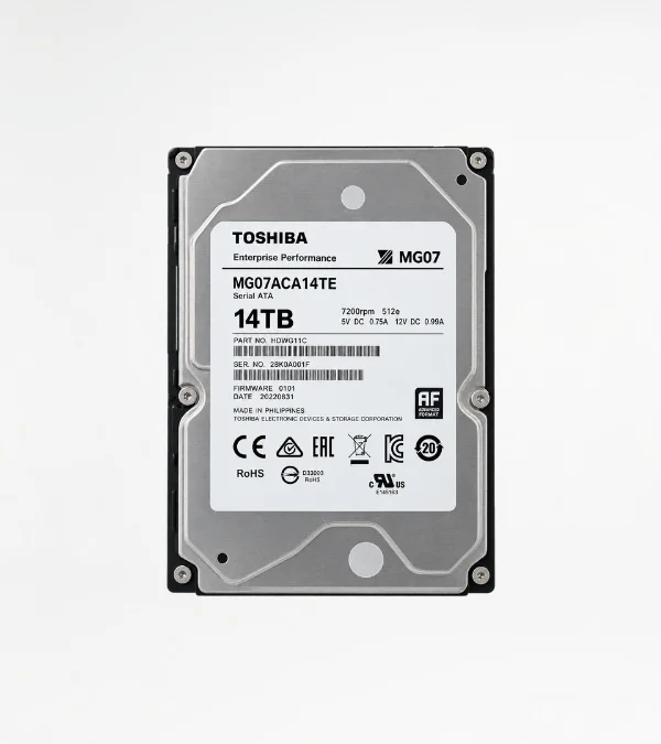 Toshiba MG07ACA14TE 14TB Enterprise HDD
