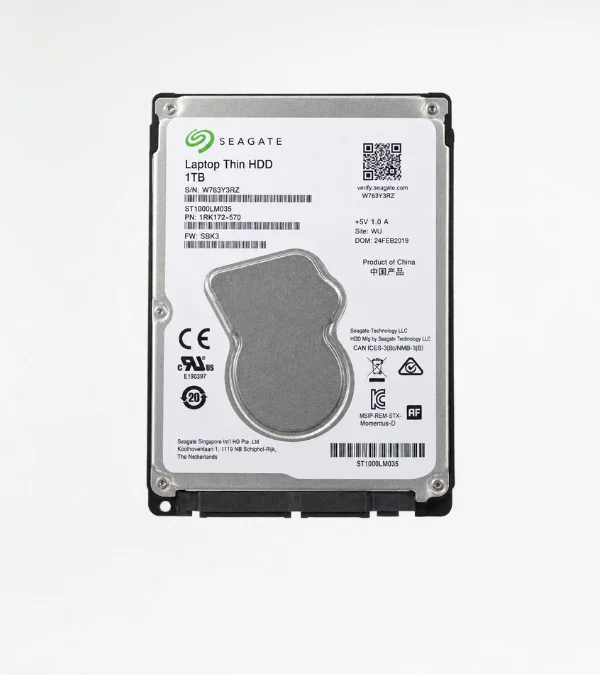 Seagate 1TB 2.5" SATA Laptop Internal HDD ST1000LM035