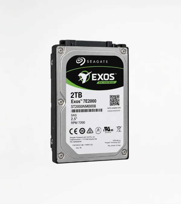 Seagate Exos 7E2000 2TB 2.5" Enterprise SAS Hard Drive HDD
