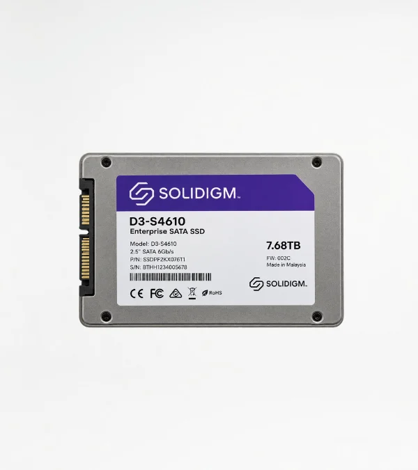 Solidigm D3-S4610 Enterprise SATA SSD Solid State Drive